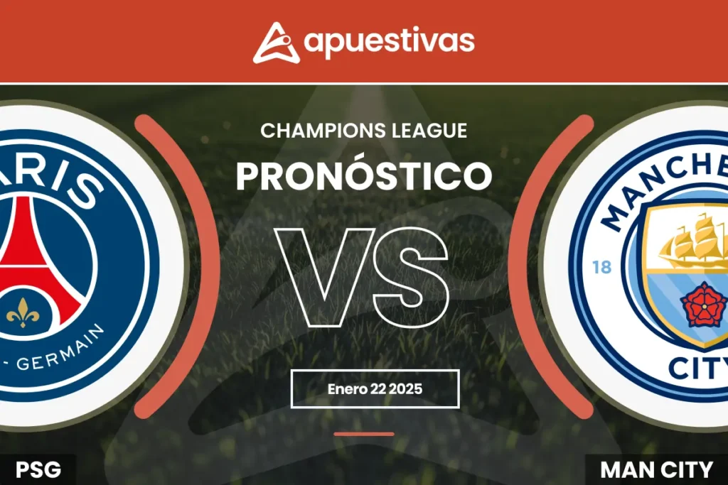 Pronósticos Paris Saint-Germain vs Manchester City