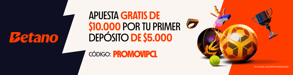 Apuesta GRatis de $10.000 por tu primer depósito de $5.000 pesos. Código: PROMOVIPCL
