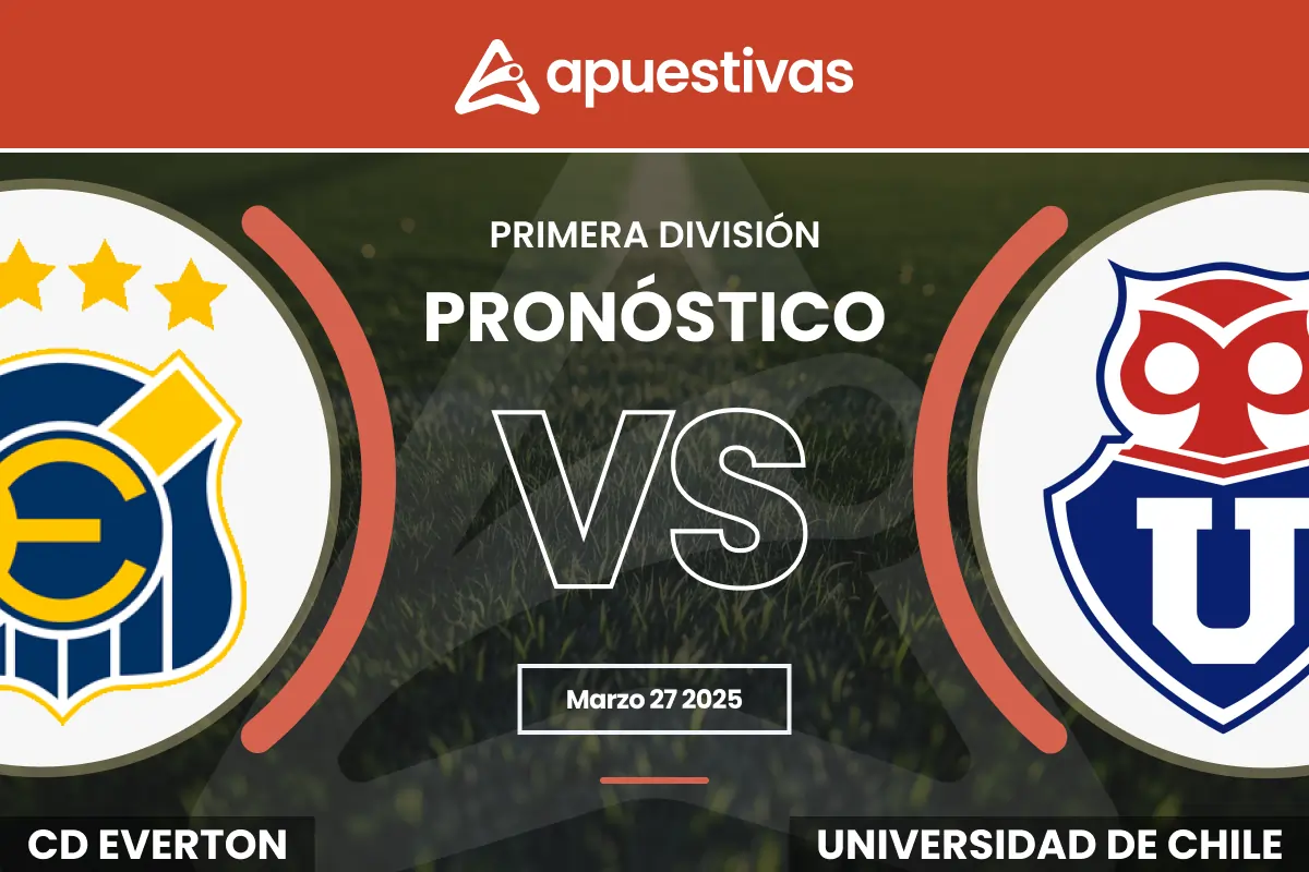 Pronósticos Everton CD vs Universidad de Chile: Cuotas