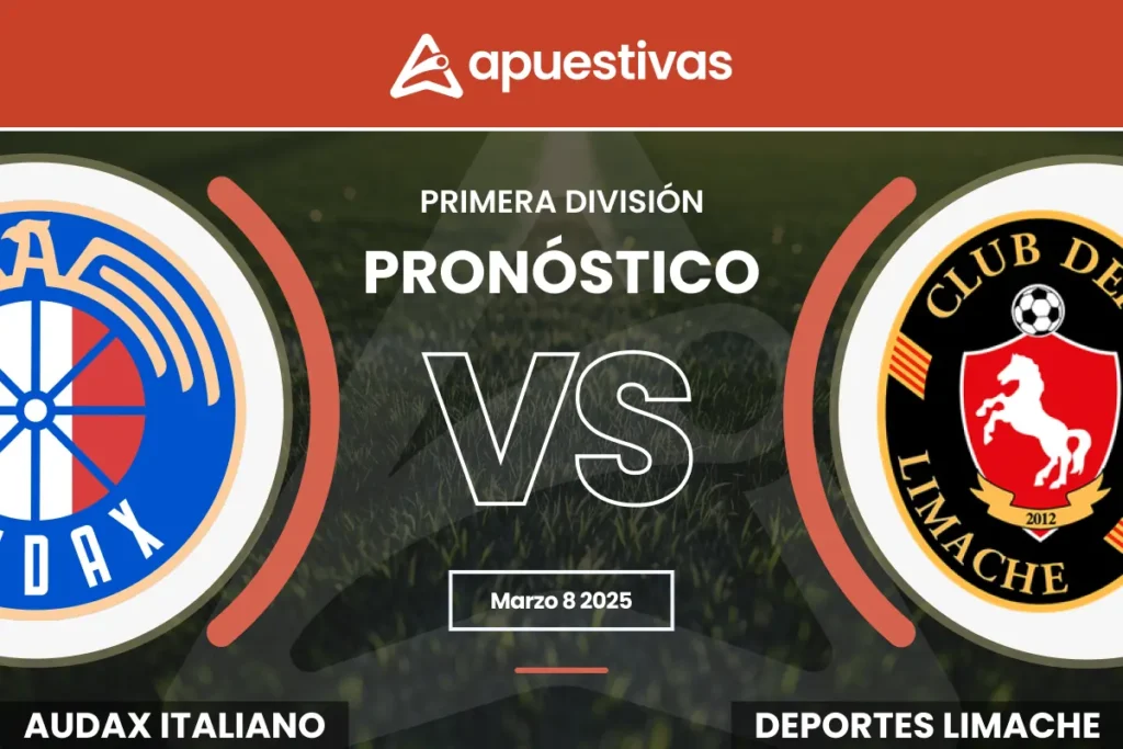 Pronósticos Audax Italiano vs Deportes Limache