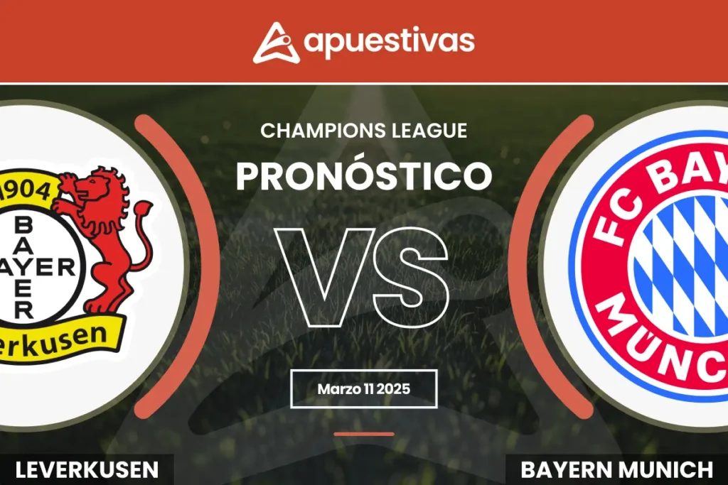 Pronósticos Bayer Leverkusen vs Bayern Múnich