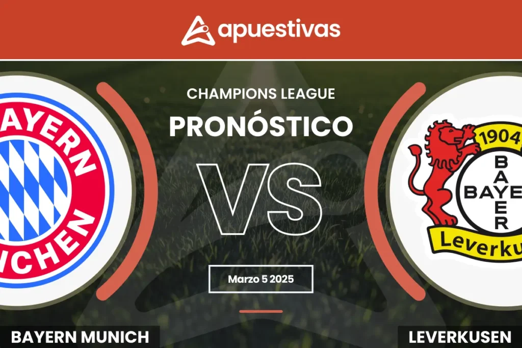 Pronósticos Bayern Múnich vs Bayer Leverkusen