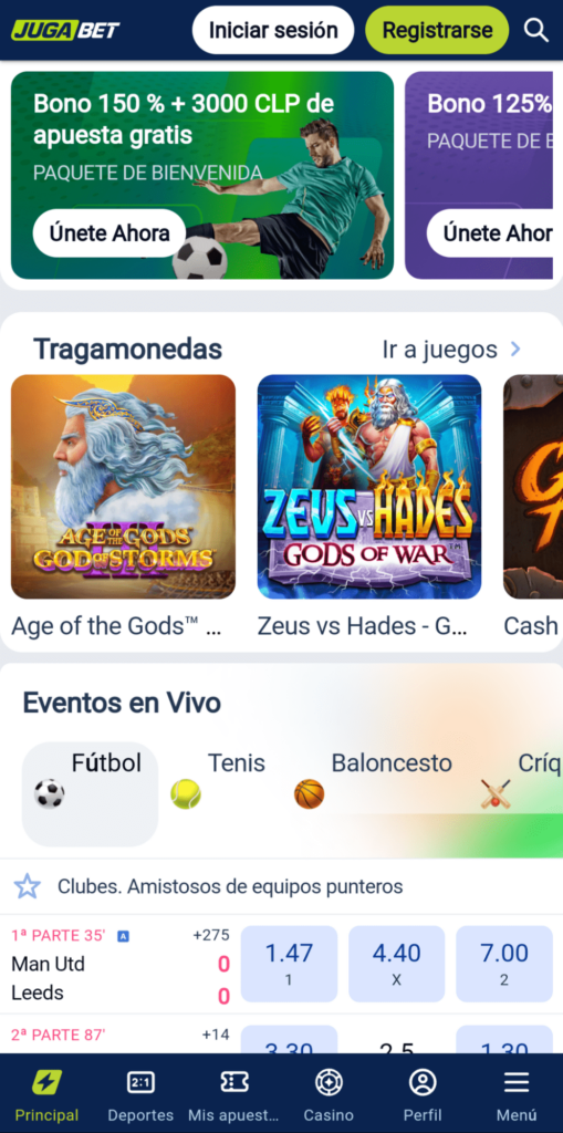 Jugabet app