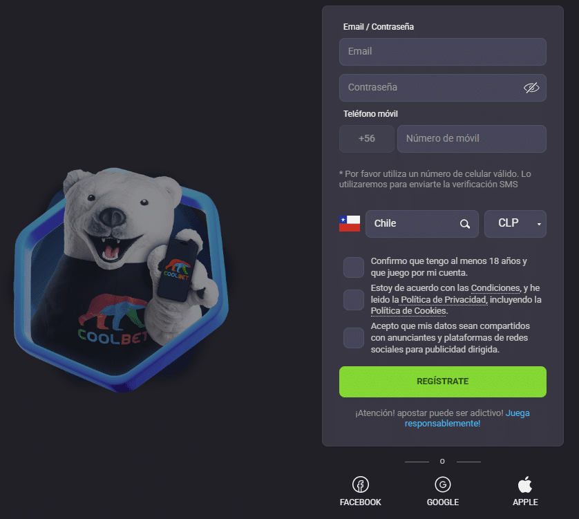 código de bono coolbet