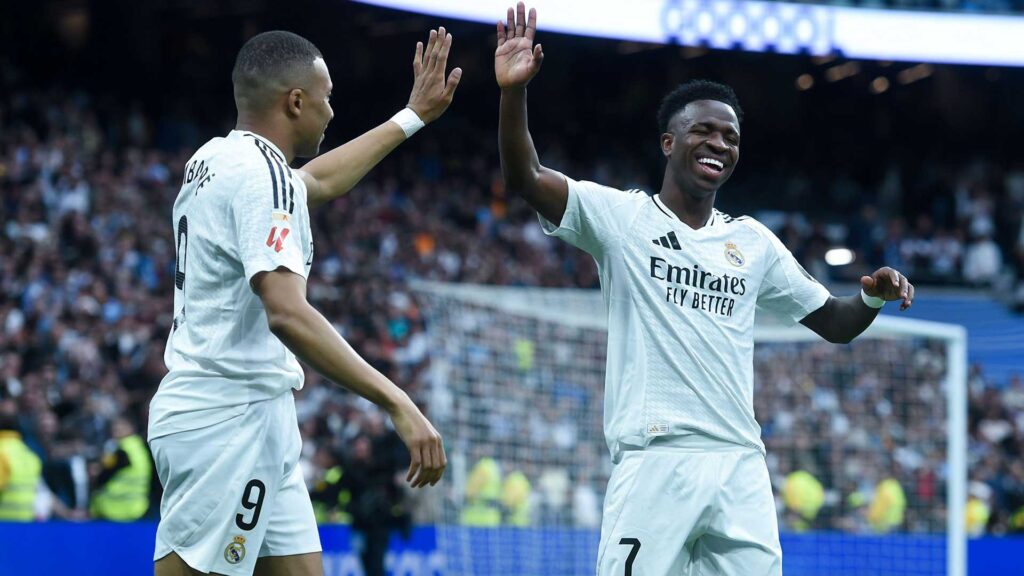 Vinicius Jr y Mbappé