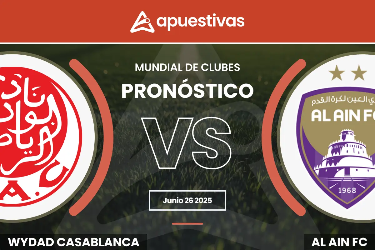 Pronósticos Wydad Casablanca vs Al-Ain | Mundial de Clubes