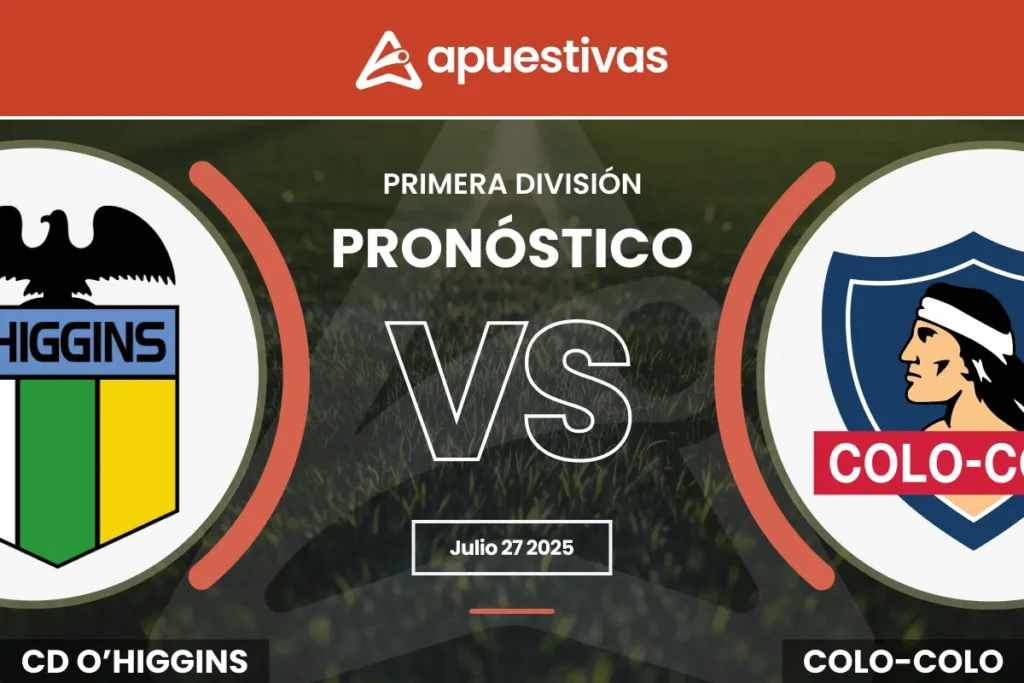 Pronósticos O'Higgins vs Colo Colo