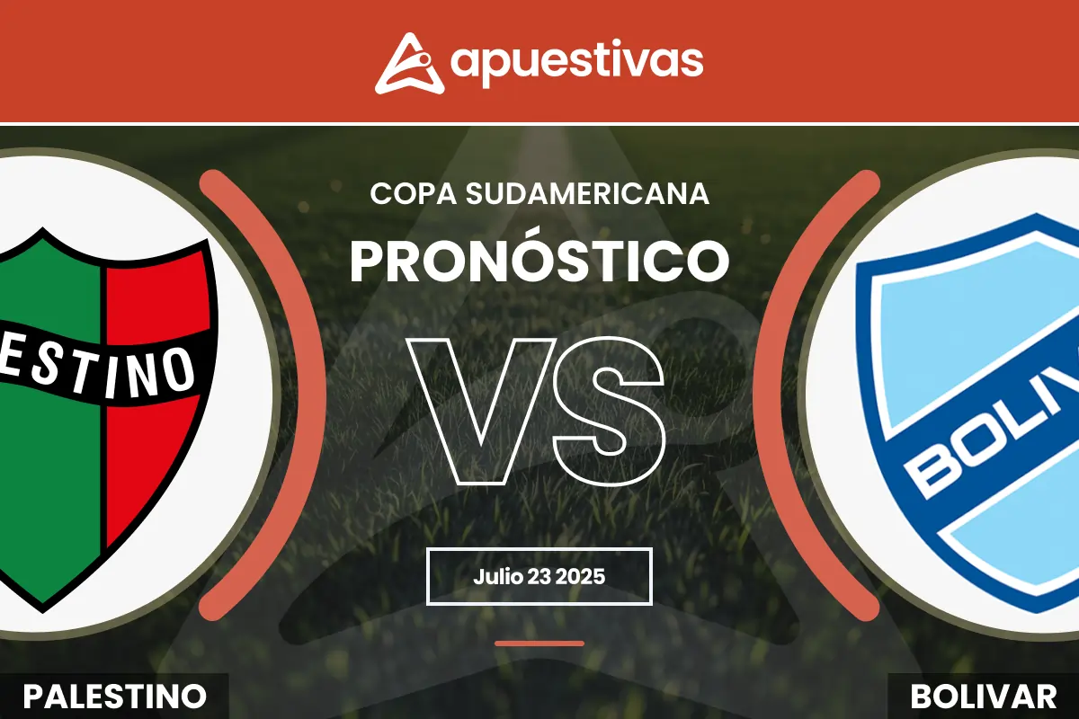 Pronósticos Palestino vs Bolívar | Copa Sudamericana