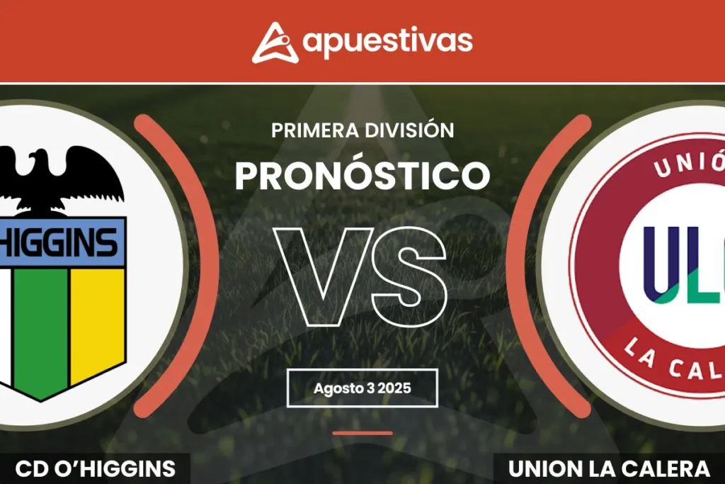 Pronósticos O'Higgins vs Unión La Calera