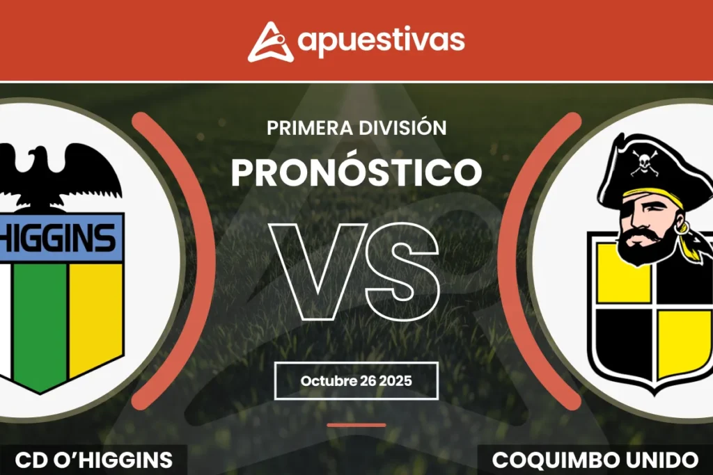 Pronósticos O'Higgins vs Coquimbo Unido