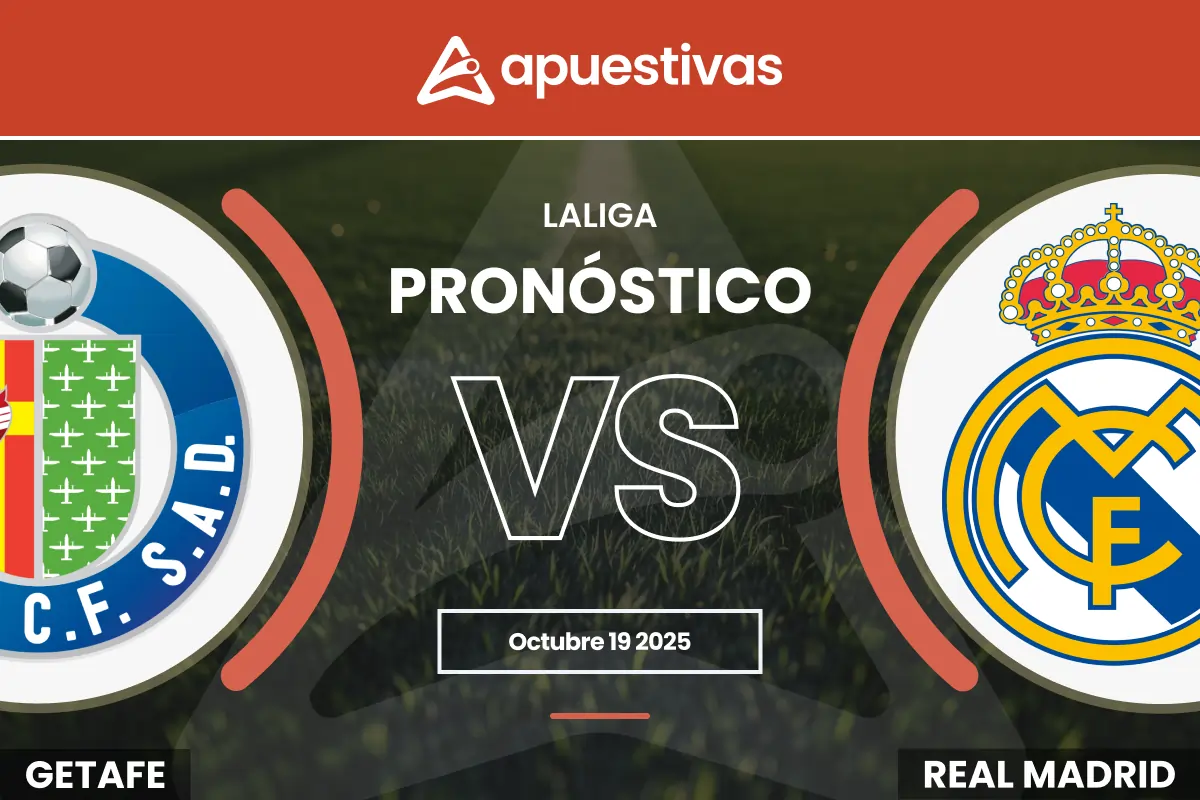 Pronósticos Getafe vs Real Madrid | LaLiga