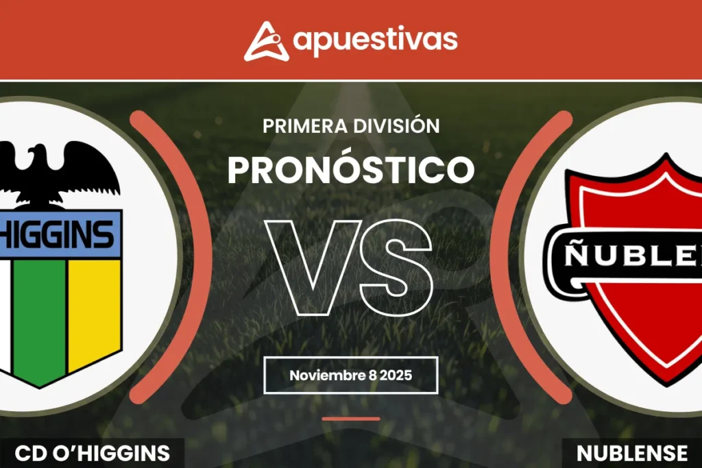 Pronósticos O'Higgins vs Ñublense