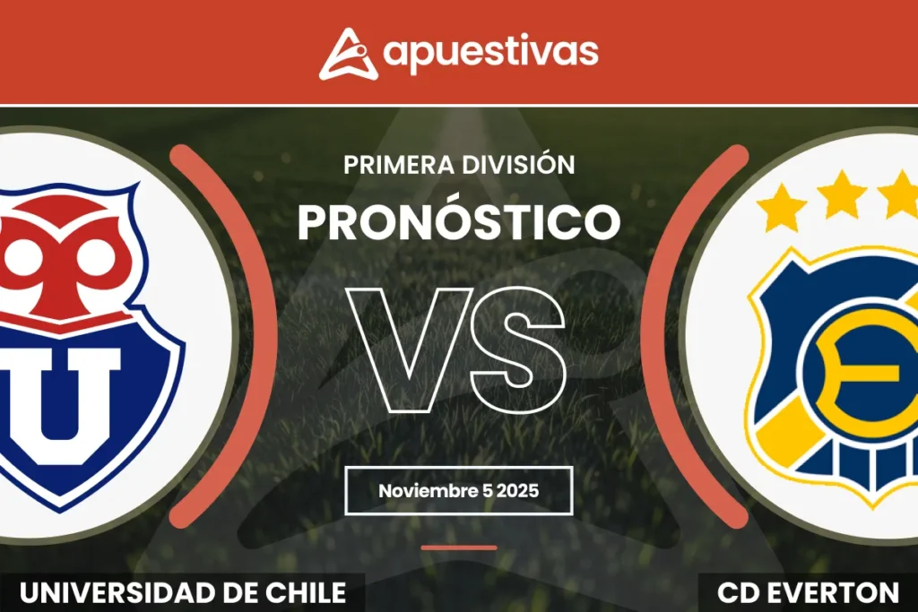 Pronósticos Universidad de Chile vs Everton