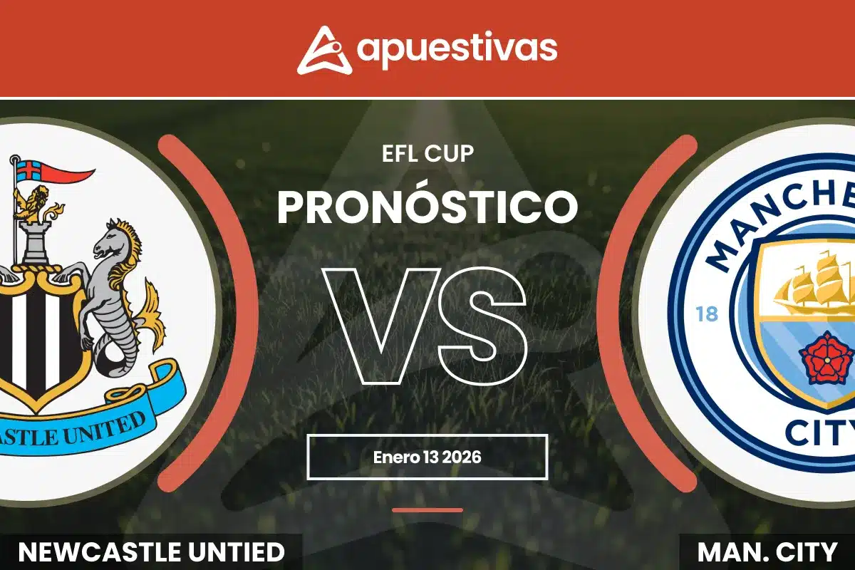 Pronósticos Newcastle vs Manchester City | EFL Cup