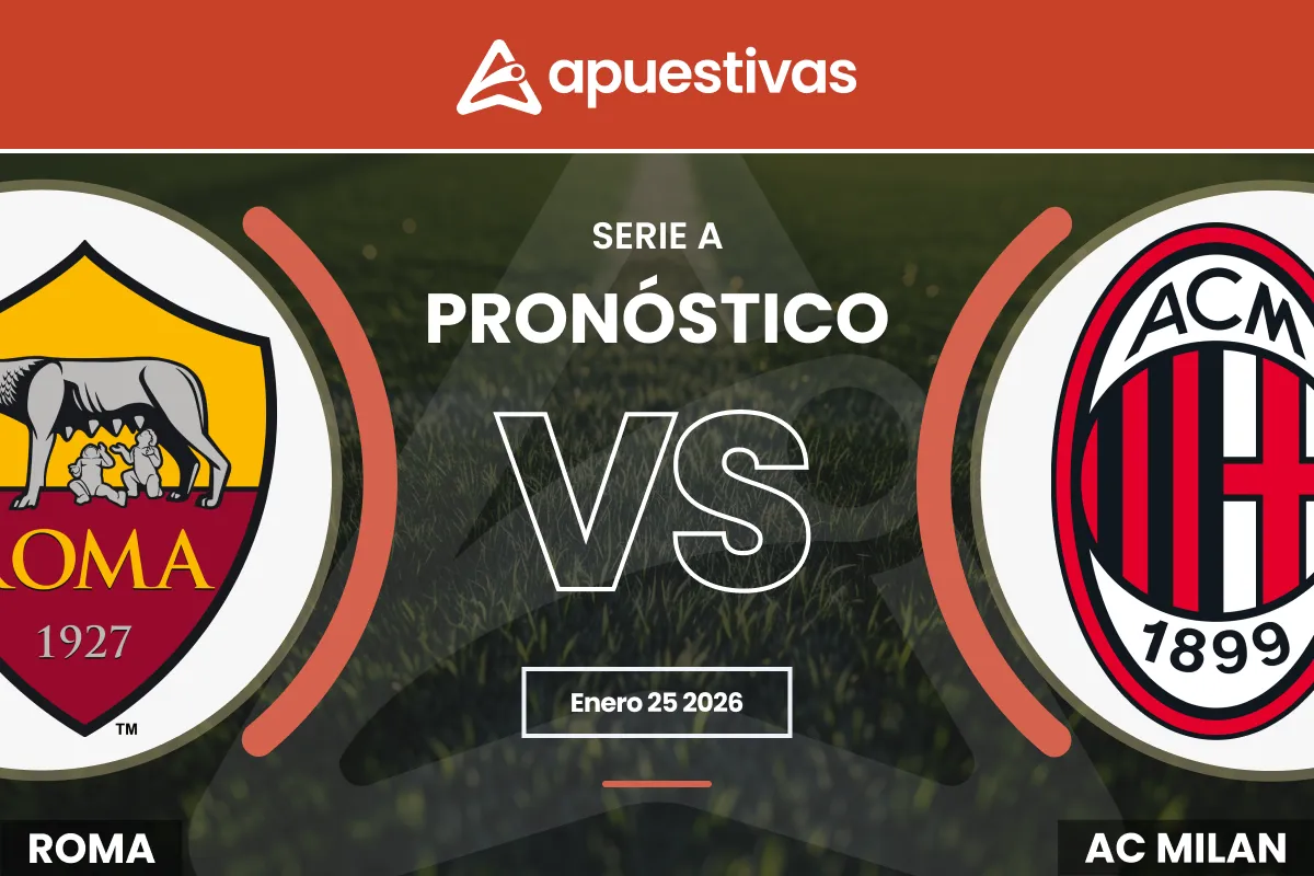 Pronósticos Roma vs Milan | Serie A