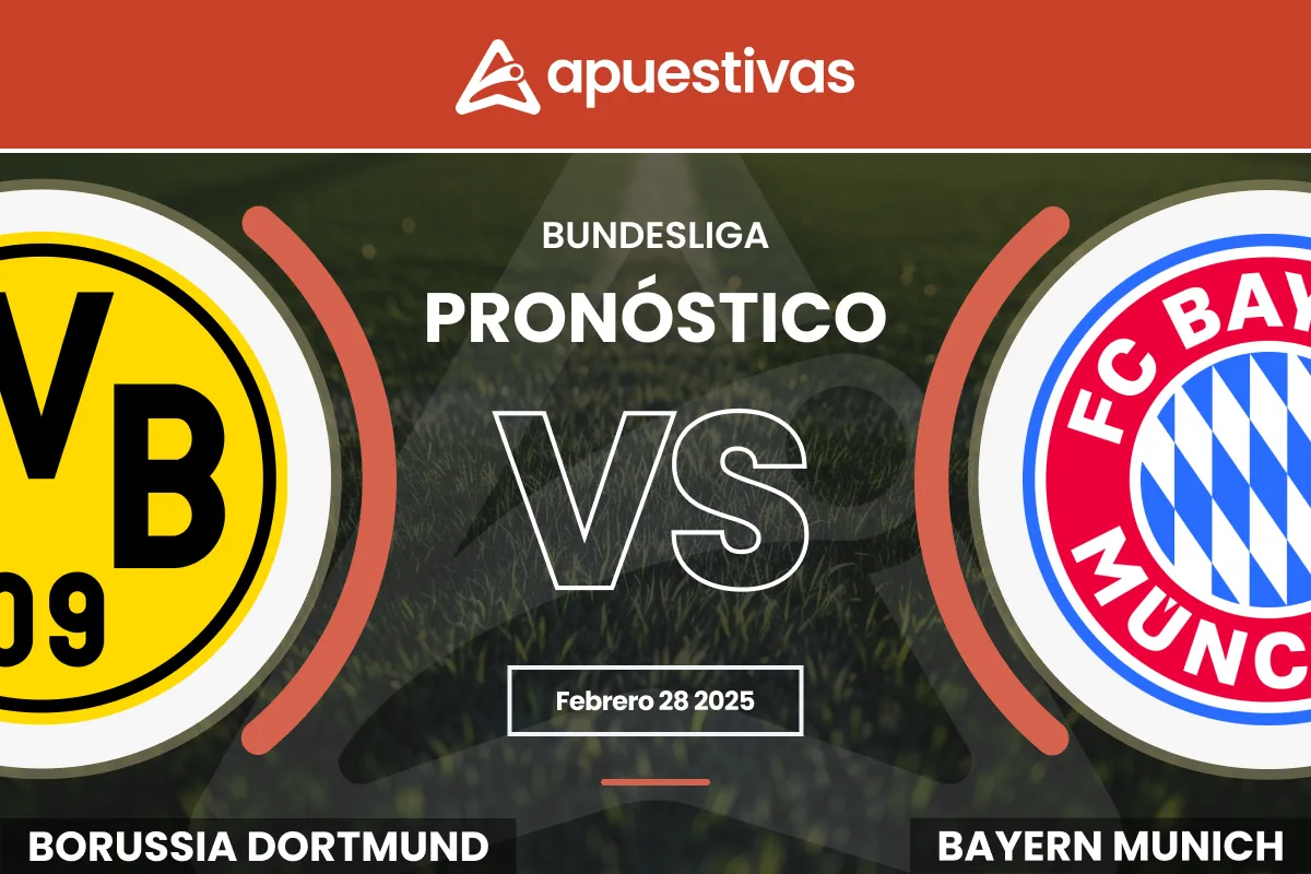 Pronósticos Borussia Dortmund vs Bayern Múnich | Bundesliga
