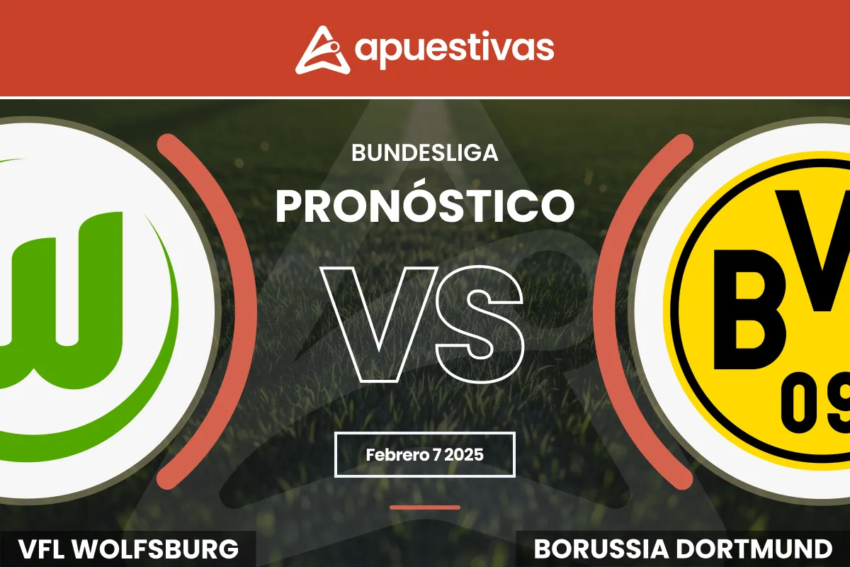 Pronósticos Wolfsburgo vs Borussia Dortmund | Bundesliga