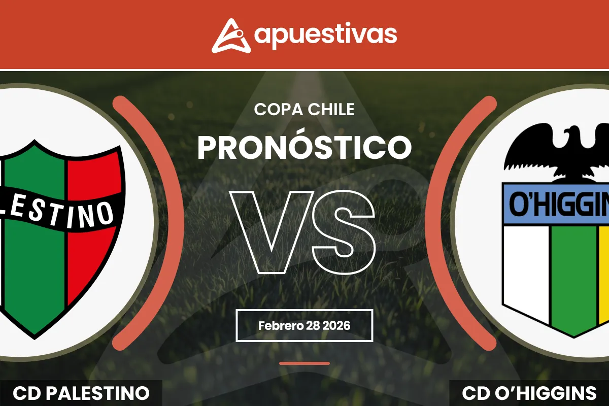Pronósticos Palestino vs O’Higgins | Primera División