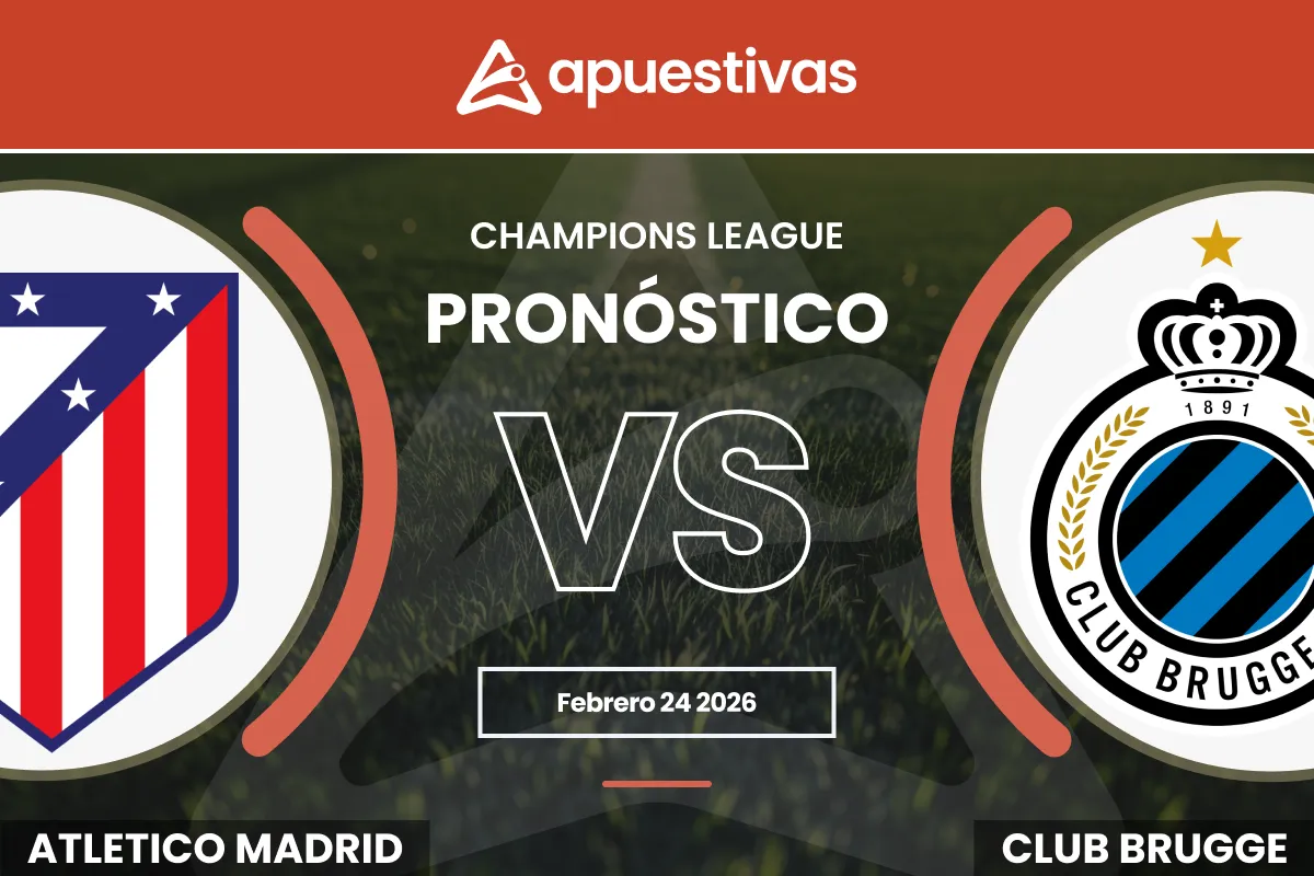 Pronósticos Atlético Madrid vs Brujas | Champions League