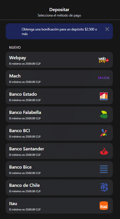 Código promocional Parimatch