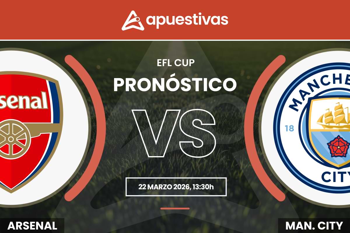 Pronósticos Arsenal vs Manchester City | EFL Cup