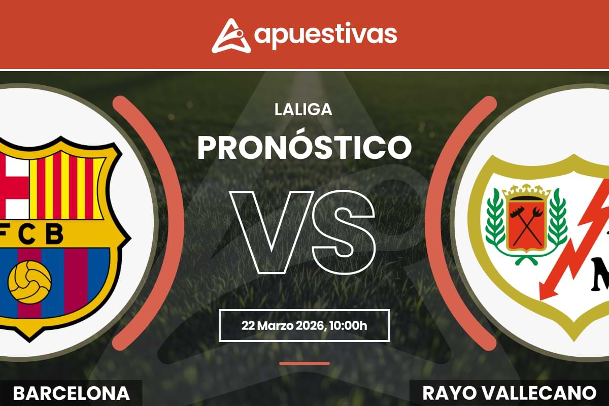 Pronósticos Barcelona vs. Rayo Vallecano | LaLiga