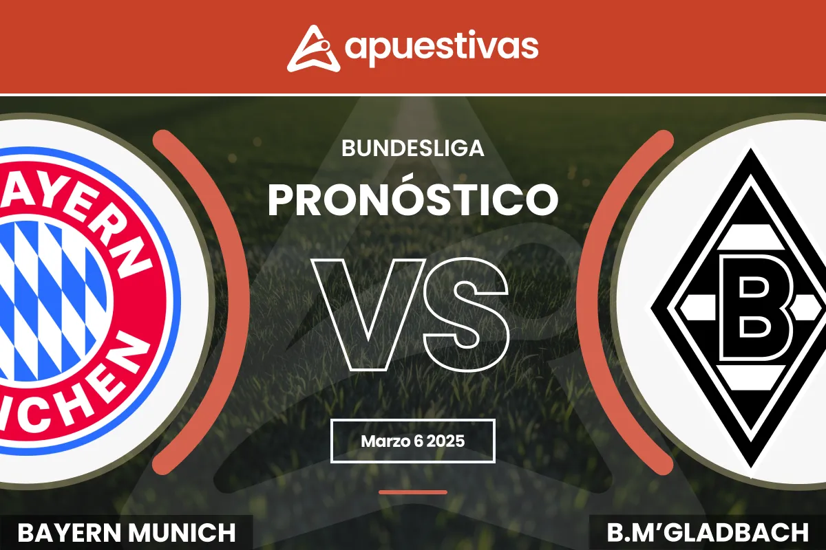 Pronósticos Bayern Múnich vs Borussia Mönchengladbach | Bundesliga