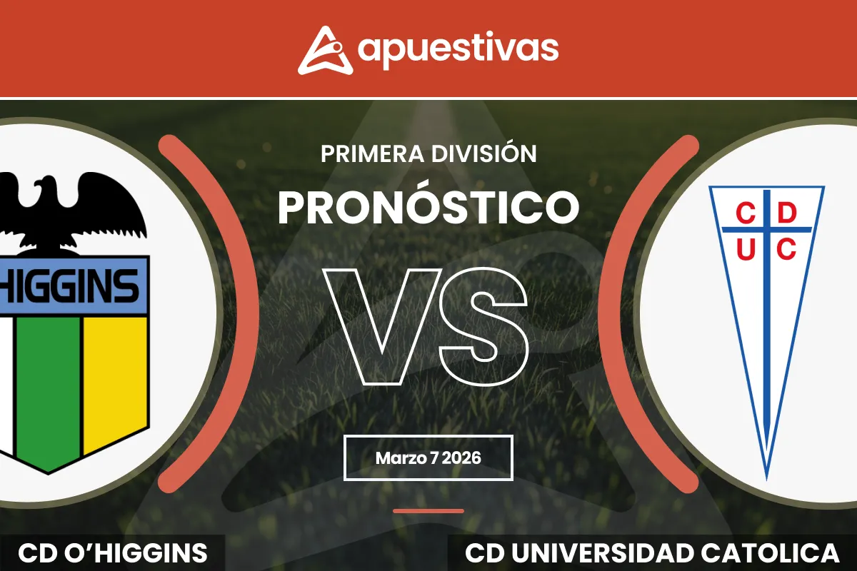 Pronósticos O’Higgins vs Universidad Católica | Primera División