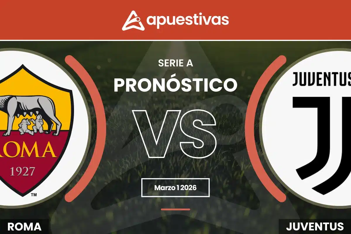 Pronósticos Roma vs Juventus | Serie A