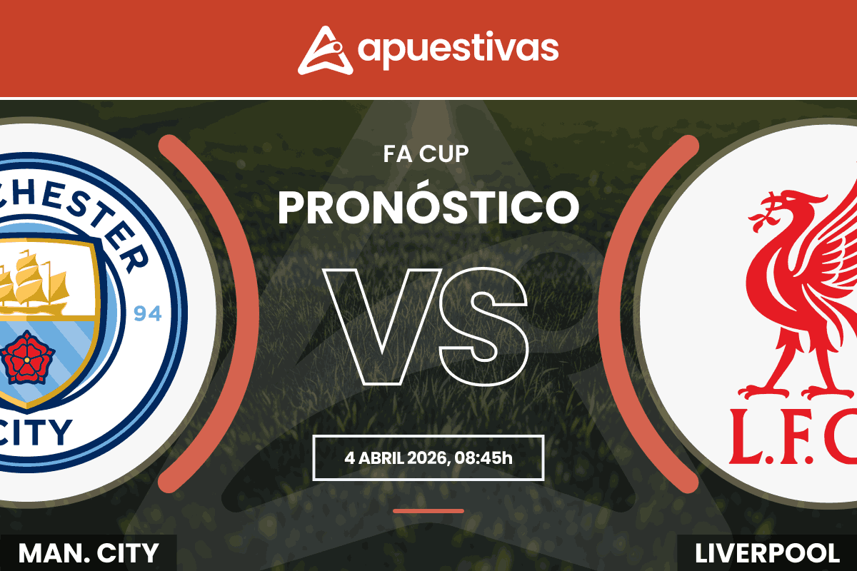 Pronósticos Manchester City vs Liverpool | FA Cup