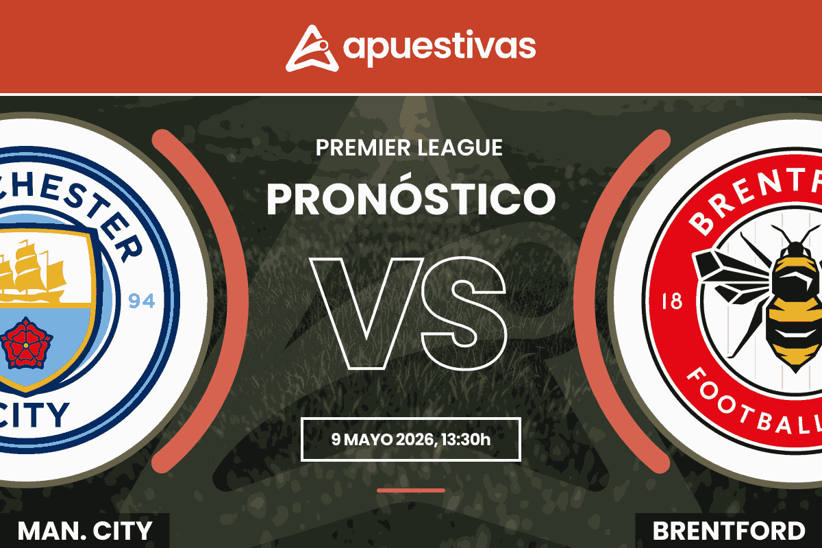 Pronósticos Manchester City vs Brentford | Premier League