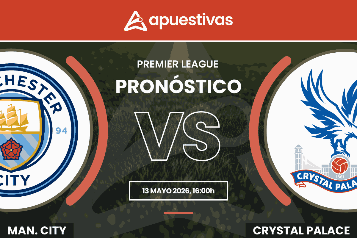 Pronósticos Manchester City vs Crystal Palace | Premier League