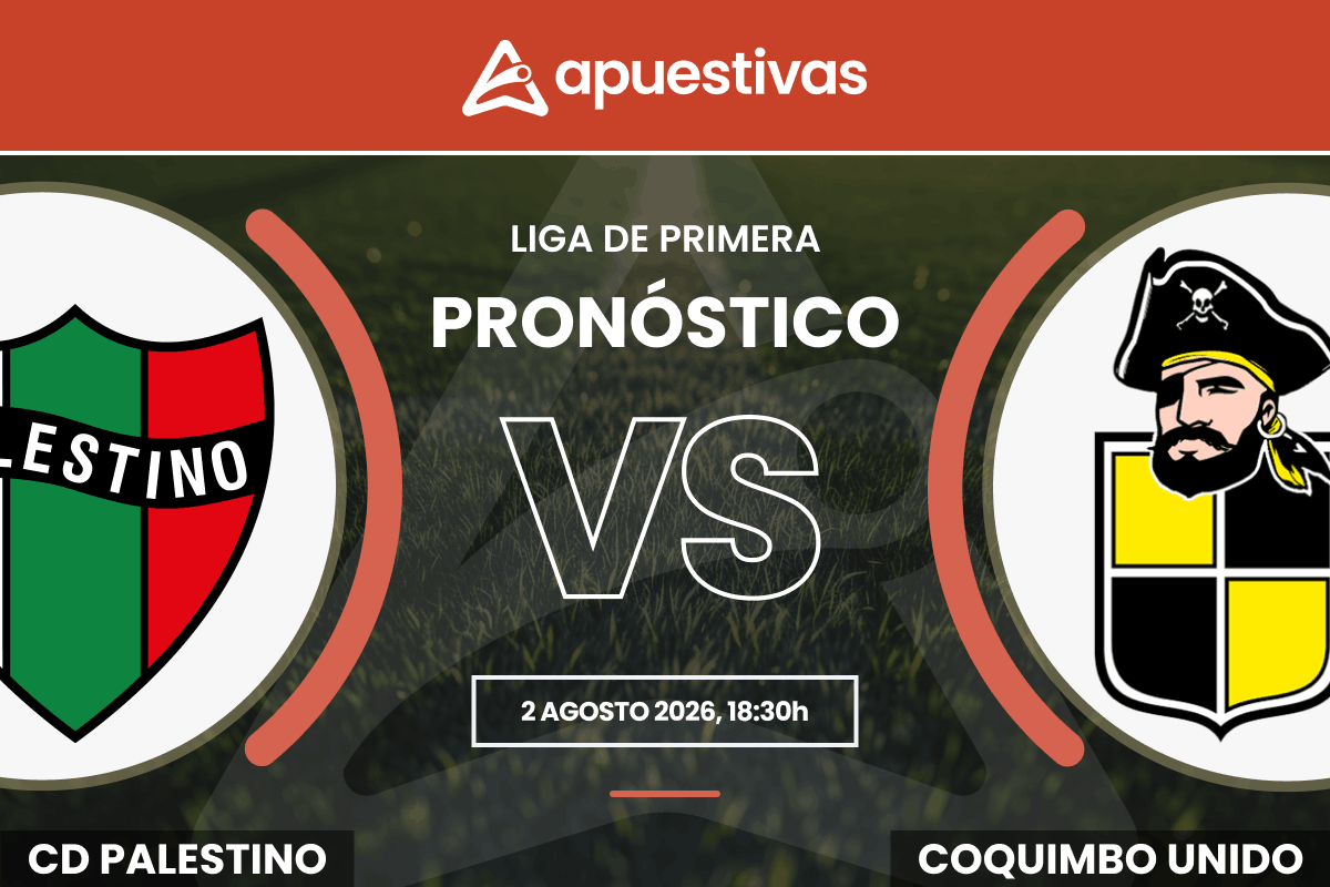 Pronósticos Palestino vs. Coquimbo Unido | Liga de Primera