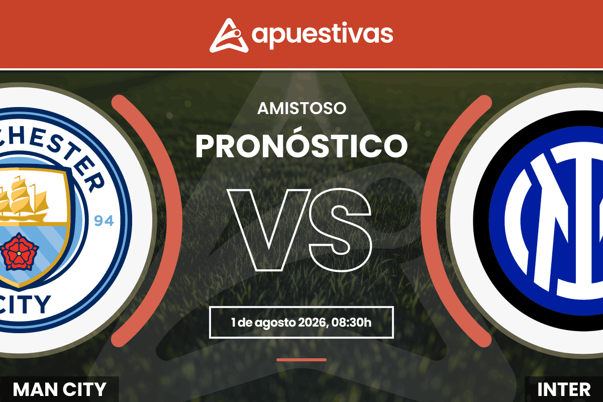 Pronósticos Manchester City vs Inter de Milán | Amistoso