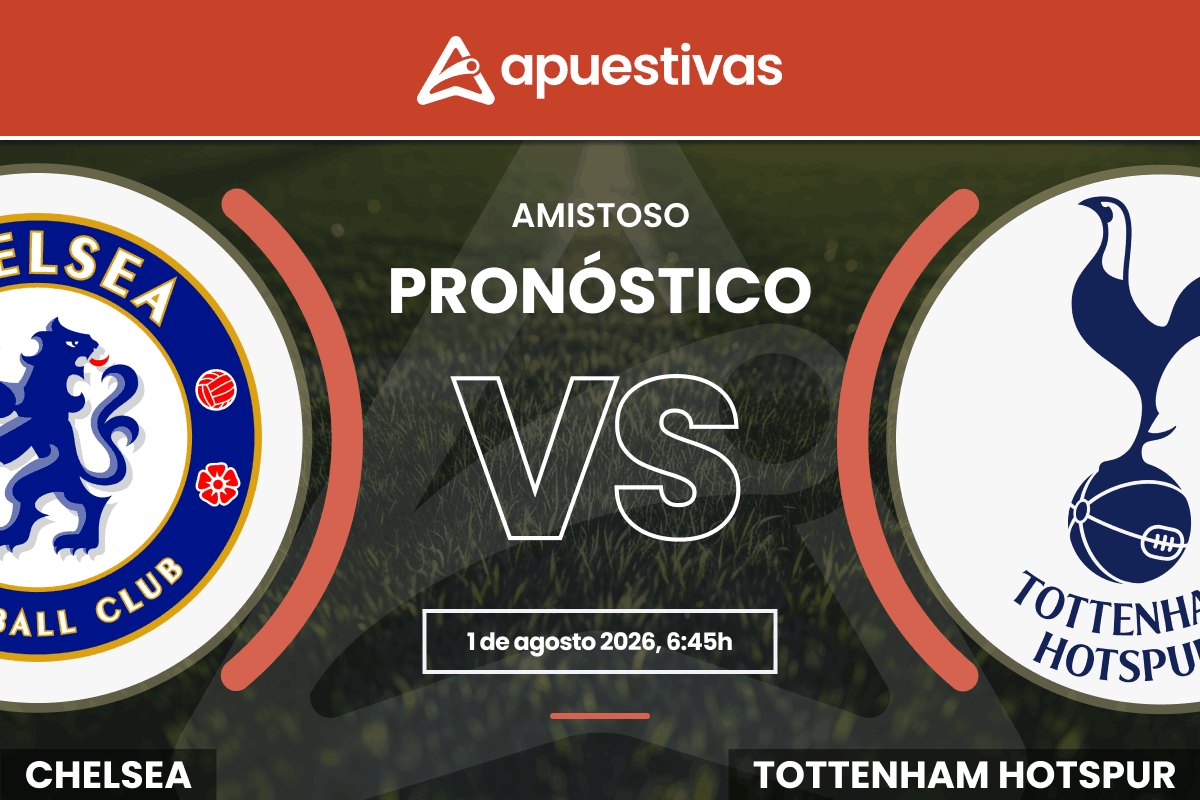 Pronósticos Chelsea vs Tottenham | Amistoso