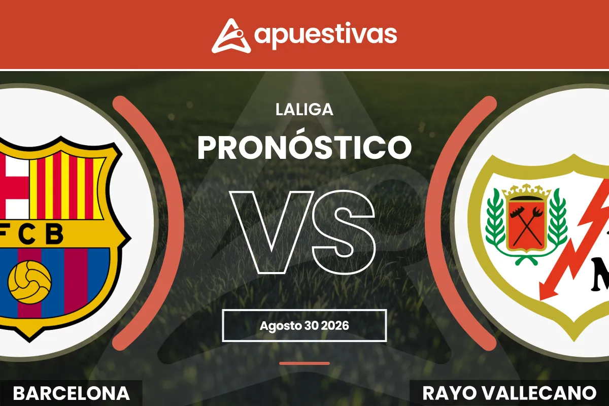 Pronósticos Barcelona vs Rayo Vallecano | LaLiga
