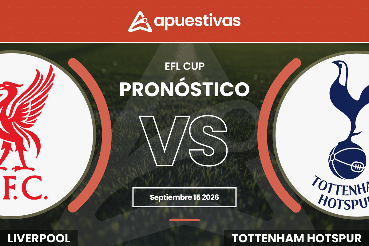 Pronósticos Liverpool vs Tottenham | EFL Cup