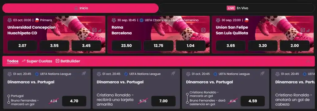 Siete apuestas deportivas